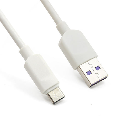 Cable de datos para teléfono móvil con un solo cabezal USB de carga ultrarrápida