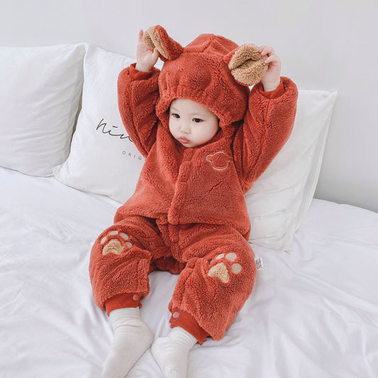 Monos para bebé recién nacido, ropa de bebé, mameluco acolchado para bebé
