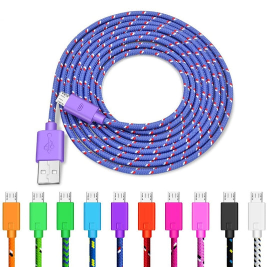 Cable de datos de tela de nailon tejido
