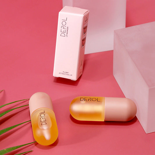 Aceite voluminizador de labios instantáneo de día y noche, transparente, duradero, nutritivo, reparador, reduce las líneas finas de los labios, cuidado de la belleza de los labios, cosmético.