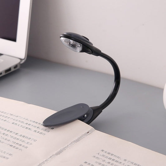Mini luz LED para libros con clip