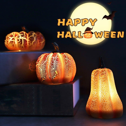 Luz de vela LED de calabaza de simulación