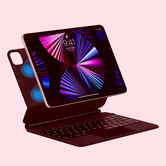 Teclado Bluetooth Tablet Suspensión Magnética Integrada