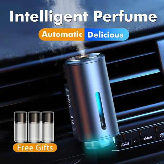 Difusor de aire eléctrico para coche, humidificador de aromaterapia para ventilación de coche, ambientador para eliminar olores, accesorios para coche.