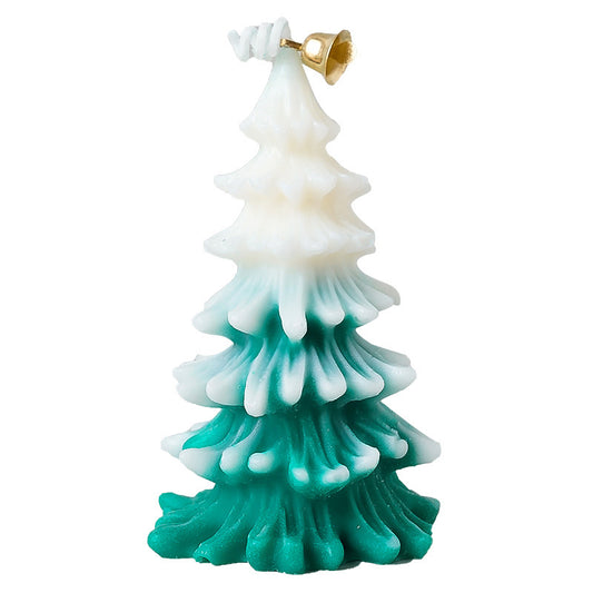 Vela de Feliz Navidad 3D con forma de árbol de Navidad, velas de aromaterapia, adornos para Navidad, fiesta de Año Nuevo, decoración del hogar, regalo de Navidad
